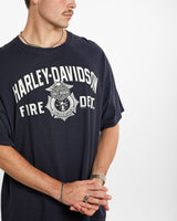 Vintage Harley Davidson Tee <br>XL , The Real Deal , newtown, sydney, australia, thrift store, opshop, preloved, secondhand, sustainable, retro, antique, 70s, 80s, 90s, 2000s, 00s, fashion, clothing, streetwear, trendy, garment, style, boutique, store, shop, archive, sale, cheap, best, top