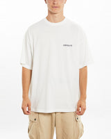 Vintage 90s Adidas Tee <br>L , The Real Deal , newtown, sydney, australia, thrift store, opshop, preloved, secondhand, sustainable, retro, antique, 70s, 80s, 90s, 2000s, 00s, fashion, clothing, streetwear, trendy, garment, style, boutique, store, shop, archive, sale, cheap, best, top