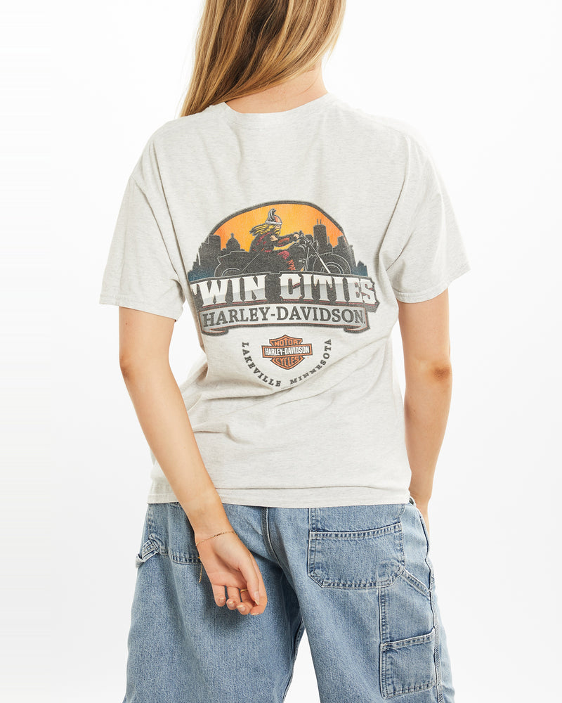 Vintage Harley Davidson Tee <br>M , The Real Deal , newtown, sydney, australia, thrift store, opshop, preloved, secondhand, sustainable, retro, antique, 70s, 80s, 90s, 2000s, 00s, fashion, clothing, streetwear, trendy, garment, style, boutique, store, shop, archive, sale, cheap, best, top