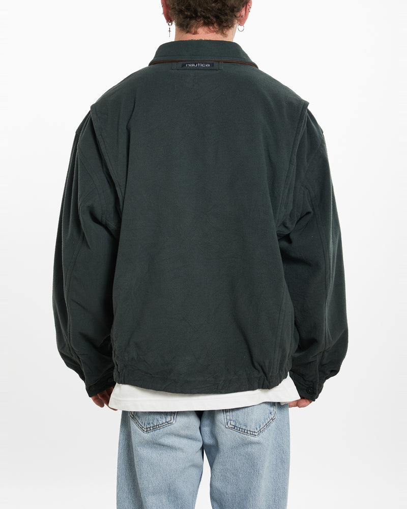 Vintage 90s Nautica 'Reversible' Harrington Jacket <br>L , The Real Deal , newtown, sydney, australia, thrift store, opshop, preloved, secondhand, sustainable, retro, antique, 70s, 80s, 90s, 2000s, 00s, fashion, clothing, streetwear, trendy, garment, style, boutique, store, shop, archive, sale, cheap, best, top