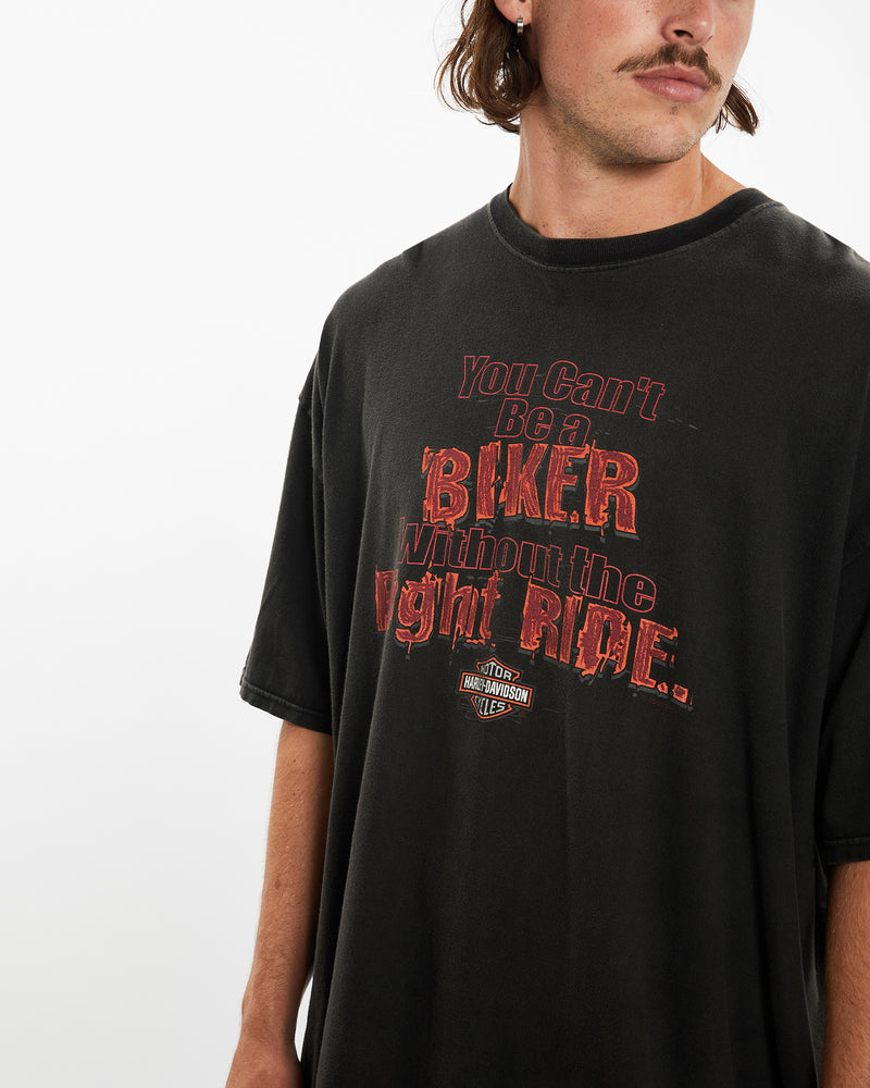 Vintage Harley Davidson Tee <br>XXXL , The Real Deal , newtown, sydney, australia, thrift store, opshop, preloved, secondhand, sustainable, retro, antique, 70s, 80s, 90s, 2000s, 00s, fashion, clothing, streetwear, trendy, garment, style, boutique, store, shop, archive, sale, cheap, best, top