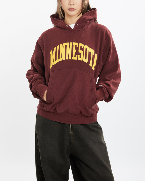 Vintage Champion University of Minnesota Hooded Sweatshirt <br>S