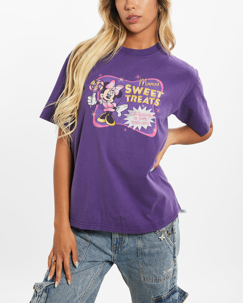 Vintage 90s Disney Minnie Mouse Tee <br>XS , The Real Deal , newtown, sydney, australia, thrift store, opshop, preloved, secondhand, sustainable, retro, antique, 70s, 80s, 90s, 2000s, 00s, fashion, clothing, streetwear, trendy, garment, style, boutique, store, shop, archive, sale, cheap, best, top