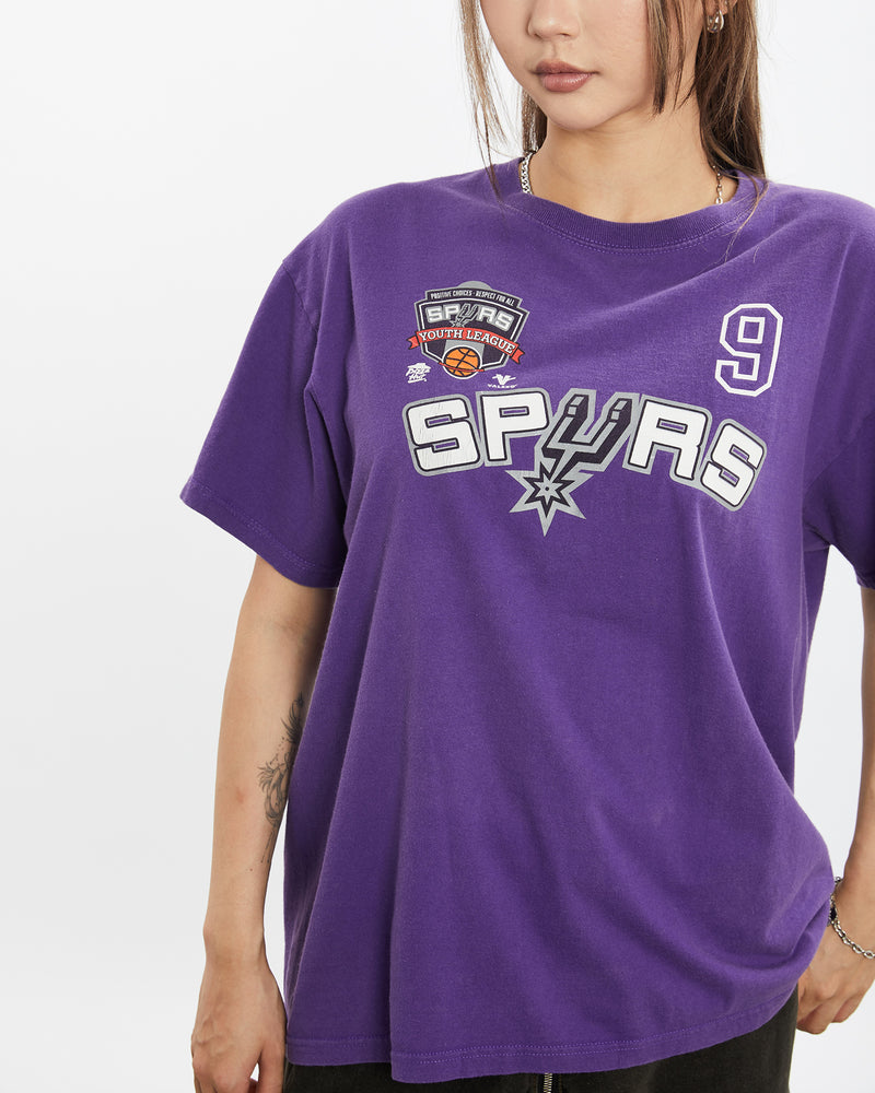 Vintage NBA San Antonio Spurs Tee <br>S , The Real Deal , newtown, sydney, australia, thrift store, opshop, preloved, secondhand, sustainable, retro, antique, 70s, 80s, 90s, 2000s, 00s, fashion, clothing, streetwear, trendy, garment, style, boutique, store, shop, archive, sale, cheap, best, top