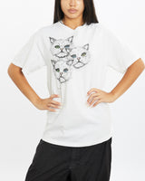 Vintage Kittens Tee <br>S , The Real Deal , newtown, sydney, australia, thrift store, opshop, preloved, secondhand, sustainable, retro, antique, 70s, 80s, 90s, 2000s, 00s, fashion, clothing, streetwear, trendy, garment, style, boutique, store, shop, archive, sale, cheap, best, top