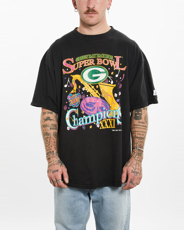 1997 NFL Green Bay Packers 'Super Bowl' Tee <br>L