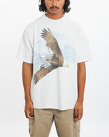 Vintage 90s Eagle Wildlife Tee <br>L , The Real Deal , newtown, sydney, australia, thrift store, opshop, preloved, secondhand, sustainable, retro, antique, 70s, 80s, 90s, 2000s, 00s, fashion, clothing, streetwear, trendy, garment, style, boutique, store, shop, archive, sale, cheap, best, top