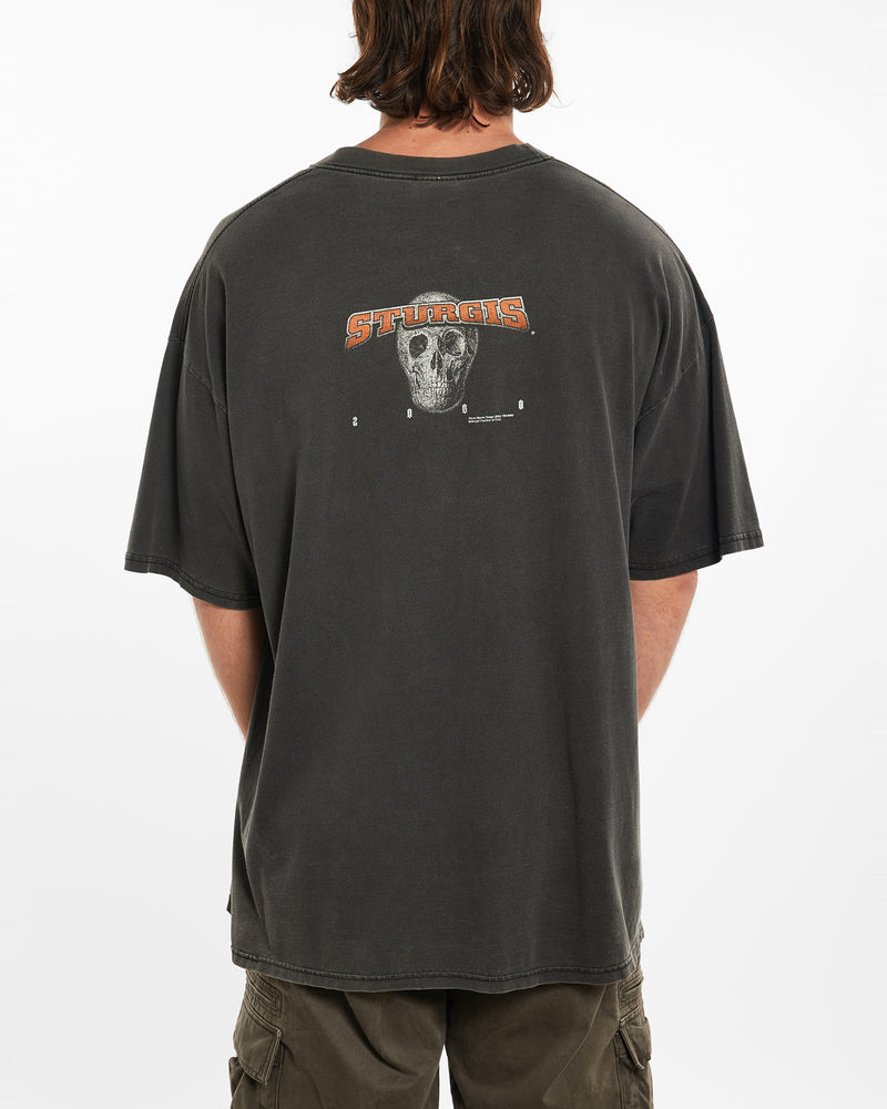 Vintage Sturgis Ride The Lightning Tee <br>XXL , The Real Deal , newtown, sydney, australia, thrift store, opshop, preloved, secondhand, sustainable, retro, antique, 70s, 80s, 90s, 2000s, 00s, fashion, clothing, streetwear, trendy, garment, style, boutique, store, shop, archive, sale, cheap, best, top