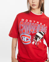 Vintage 90s NHL Montreal Canadiens Tee <br>S , The Real Deal , newtown, sydney, australia, thrift store, opshop, preloved, secondhand, sustainable, retro, antique, 70s, 80s, 90s, 2000s, 00s, fashion, clothing, streetwear, trendy, garment, style, boutique, store, shop, archive, sale, cheap, best, top