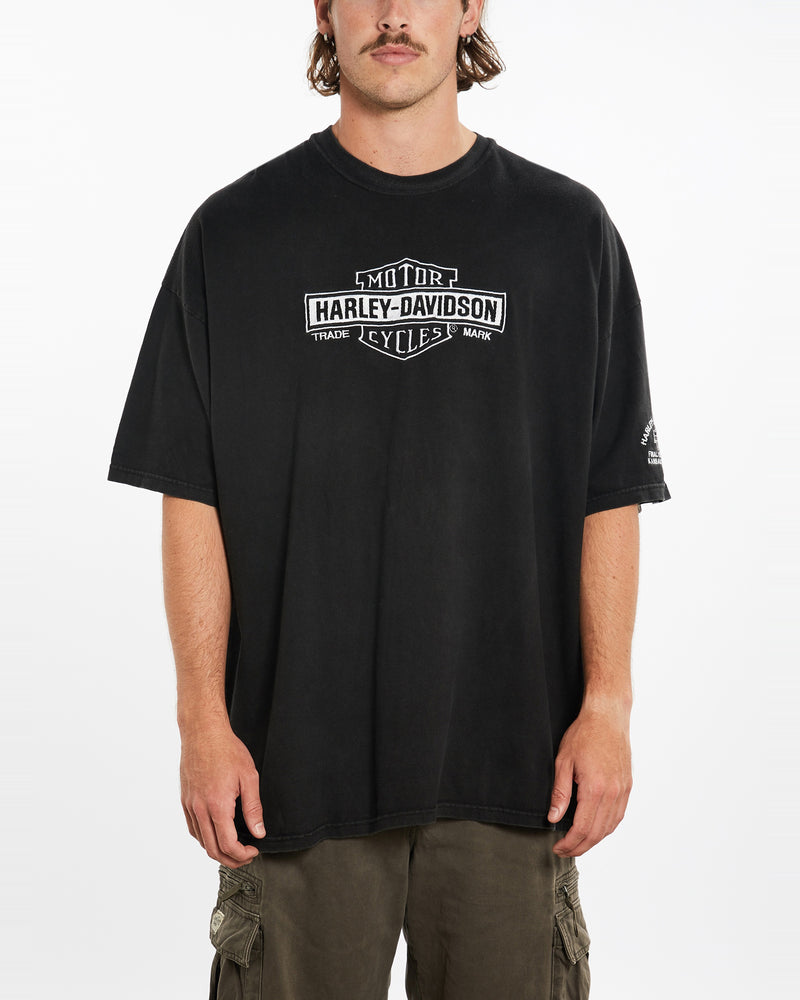 Vintage Harley Davidson Tee <br>XXL , The Real Deal , newtown, sydney, australia, thrift store, opshop, preloved, secondhand, sustainable, retro, antique, 70s, 80s, 90s, 2000s, 00s, fashion, clothing, streetwear, trendy, garment, style, boutique, store, shop, archive, sale, cheap, best, top