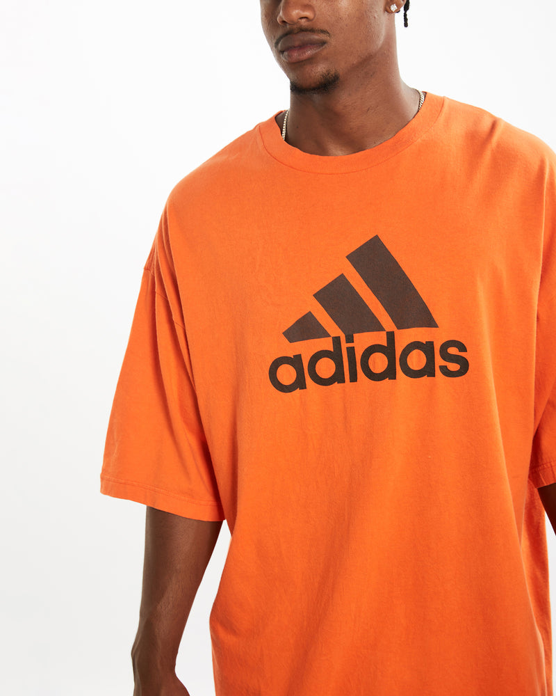 Vintage 90s Adidas Tee <br>XXL , The Real Deal , newtown, sydney, australia, thrift store, opshop, preloved, secondhand, sustainable, retro, antique, 70s, 80s, 90s, 2000s, 00s, fashion, clothing, streetwear, trendy, garment, style, boutique, store, shop, archive, sale, cheap, best, top