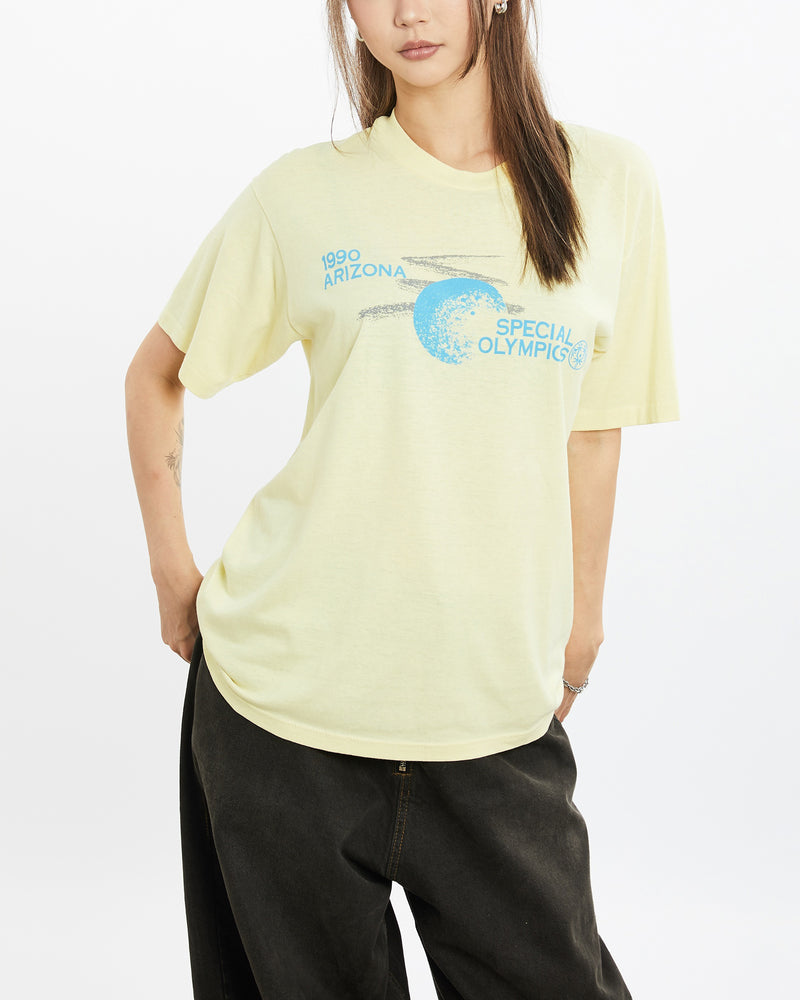 Vintage 1990 Arizona Special Olympics Tee <br>S , The Real Deal , newtown, sydney, australia, thrift store, opshop, preloved, secondhand, sustainable, retro, antique, 70s, 80s, 90s, 2000s, 00s, fashion, clothing, streetwear, trendy, garment, style, boutique, store, shop, archive, sale, cheap, best, top