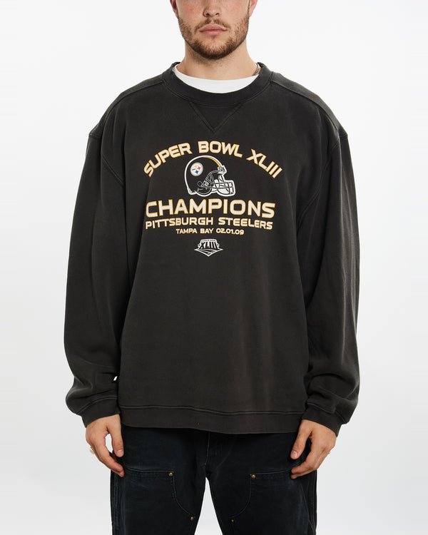 Vintage NFL Super Bowl Sweatshirt <br>XL