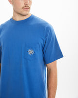 Vintage 90s Marlboro 'Make The Run' Tee <br>XL , The Real Deal , newtown, sydney, australia, thrift store, opshop, preloved, secondhand, sustainable, retro, antique, 70s, 80s, 90s, 2000s, 00s, fashion, clothing, streetwear, trendy, garment, style, boutique, store, shop, archive, sale, cheap, best, top