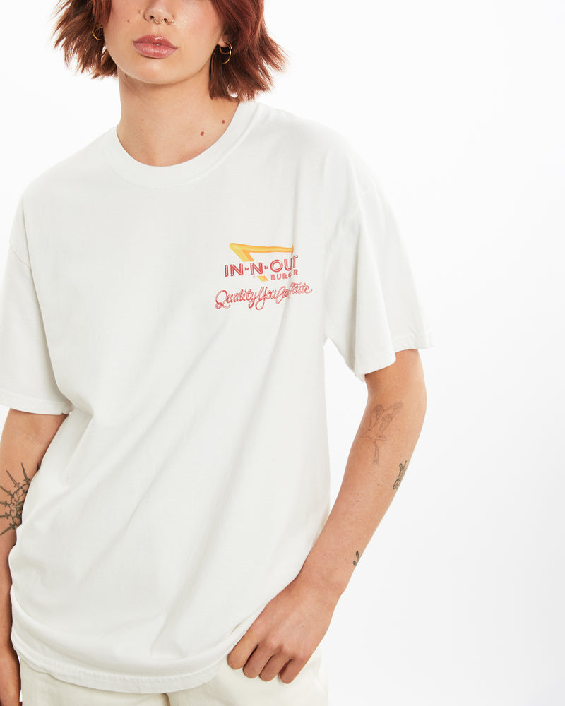 Vintage In-N-Out Burger Tee <br>M , The Real Deal , newtown, sydney, australia, thrift store, opshop, preloved, secondhand, sustainable, retro, antique, 70s, 80s, 90s, 2000s, 00s, fashion, clothing, streetwear, trendy, garment, style, boutique, store, shop, archive, sale, cheap, best, top