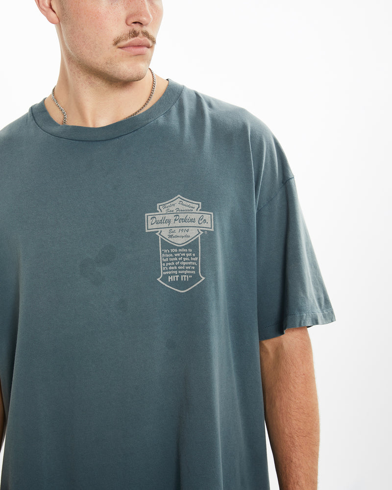 Vintage Harley Davidson Tee <br>XL , The Real Deal , newtown, sydney, australia, thrift store, opshop, preloved, secondhand, sustainable, retro, antique, 70s, 80s, 90s, 2000s, 00s, fashion, clothing, streetwear, trendy, garment, style, boutique, store, shop, archive, sale, cheap, best, top