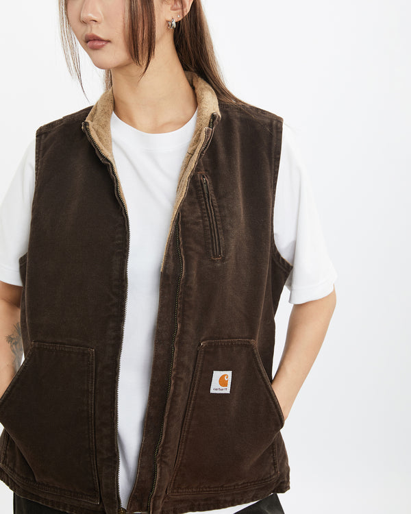 Vintage Carhartt Workwear Vest <br>S , The Real Deal , newtown, sydney, australia, thrift store, opshop, preloved, secondhand, sustainable, retro, antique, 70s, 80s, 90s, 2000s, 00s, fashion, clothing, streetwear, trendy, garment, style, boutique, store, shop, archive, sale, cheap, best, top