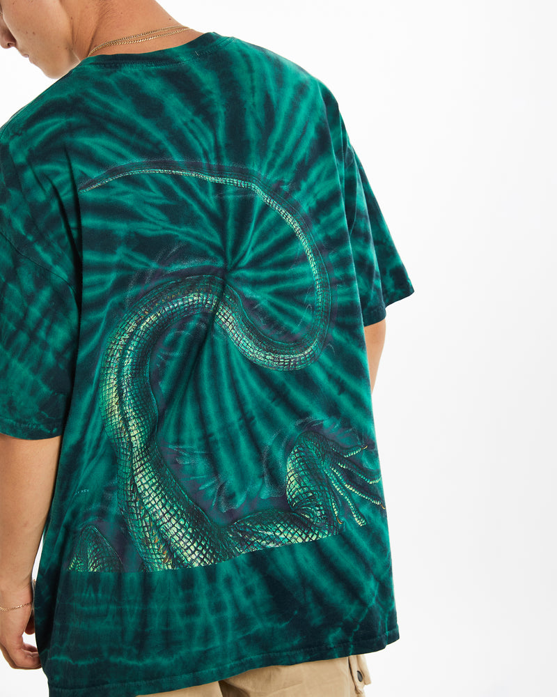 Vintage 90s Iguana Wildlife Tee <br>L , The Real Deal , newtown, sydney, australia, thrift store, opshop, preloved, secondhand, sustainable, retro, antique, 70s, 80s, 90s, 2000s, 00s, fashion, clothing, streetwear, trendy, garment, style, boutique, store, shop, archive, sale, cheap, best, top