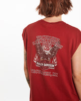 Vintage Harley Davidson Tank <br>M , The Real Deal , newtown, sydney, australia, thrift store, opshop, preloved, secondhand, sustainable, retro, antique, 70s, 80s, 90s, 2000s, 00s, fashion, clothing, streetwear, trendy, garment, style, boutique, store, shop, archive, sale, cheap, best, top