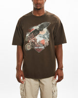 Vintage Harley Davidson Tee <br>XL , The Real Deal , newtown, sydney, australia, thrift store, opshop, preloved, secondhand, sustainable, retro, antique, 70s, 80s, 90s, 2000s, 00s, fashion, clothing, streetwear, trendy, garment, style, boutique, store, shop, archive, sale, cheap, best, top