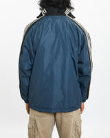 Vintage 90s Adidas Windbreaker Jacket <br>L , The Real Deal , newtown, sydney, australia, thrift store, opshop, preloved, secondhand, sustainable, retro, antique, 70s, 80s, 90s, 2000s, 00s, fashion, clothing, streetwear, trendy, garment, style, boutique, store, shop, archive, sale, cheap, best, top