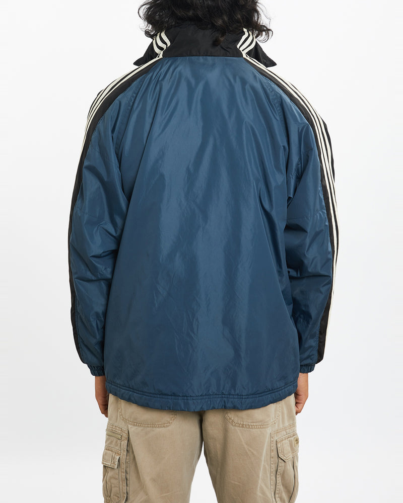 Vintage 90s Adidas Windbreaker Jacket <br>L , The Real Deal , newtown, sydney, australia, thrift store, opshop, preloved, secondhand, sustainable, retro, antique, 70s, 80s, 90s, 2000s, 00s, fashion, clothing, streetwear, trendy, garment, style, boutique, store, shop, archive, sale, cheap, best, top