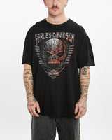 Harley Davidson Tee <br>L , The Real Deal , newtown, sydney, australia, thrift store, opshop, preloved, secondhand, sustainable, retro, antique, 70s, 80s, 90s, 2000s, 00s, fashion, clothing, streetwear, trendy, garment, style, boutique, store, shop, archive, sale, cheap, best, top