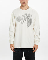 Harley Davidson Long Sleeve Tee <br>XL , The Real Deal , newtown, sydney, australia, thrift store, opshop, preloved, secondhand, sustainable, retro, antique, 70s, 80s, 90s, 2000s, 00s, fashion, clothing, streetwear, trendy, garment, style, boutique, store, shop, archive, sale, cheap, best, top