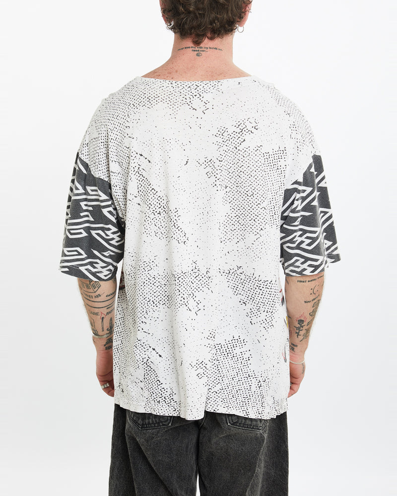 Vintage 90s Reebok Tee <br>L , The Real Deal , newtown, sydney, australia, thrift store, opshop, preloved, secondhand, sustainable, retro, antique, 70s, 80s, 90s, 2000s, 00s, fashion, clothing, streetwear, trendy, garment, style, boutique, store, shop, archive, sale, cheap, best, top