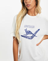 Vintage 70s Indigenous Australia Tee <br>XS , The Real Deal , newtown, sydney, australia, thrift store, opshop, preloved, secondhand, sustainable, retro, antique, 70s, 80s, 90s, 2000s, 00s, fashion, clothing, streetwear, trendy, garment, style, boutique, store, shop, archive, sale, cheap, best, top