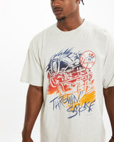 Vintage 1996 MLB New York Yankees Tee <br>XL , The Real Deal , newtown, sydney, australia, thrift store, opshop, preloved, secondhand, sustainable, retro, antique, 70s, 80s, 90s, 2000s, 00s, fashion, clothing, streetwear, trendy, garment, style, boutique, store, shop, archive, sale, cheap, best, top