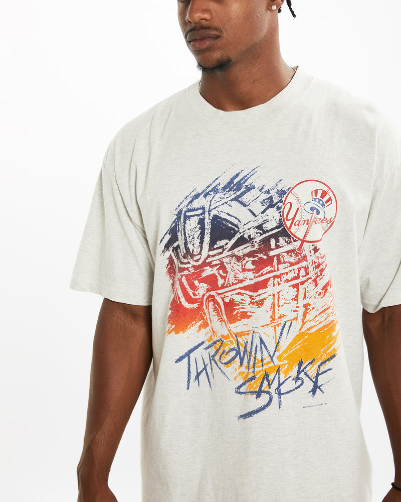 Vintage 1996 MLB New York Yankees Tee <br>XL , The Real Deal , newtown, sydney, australia, thrift store, opshop, preloved, secondhand, sustainable, retro, antique, 70s, 80s, 90s, 2000s, 00s, fashion, clothing, streetwear, trendy, garment, style, boutique, store, shop, archive, sale, cheap, best, top