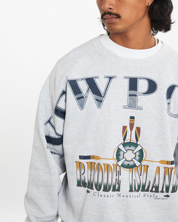 90s Rhode Island Sweatshirt <br>L