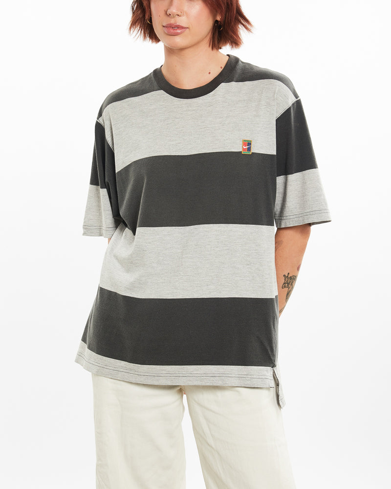 Vintage 90s Nike Challenge Court Tee <br>M , The Real Deal , newtown, sydney, australia, thrift store, opshop, preloved, secondhand, sustainable, retro, antique, 70s, 80s, 90s, 2000s, 00s, fashion, clothing, streetwear, trendy, garment, style, boutique, store, shop, archive, sale, cheap, best, top