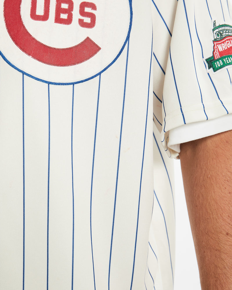 Vintage MLB Chicago Cubs Jersey <br>XXL , The Real Deal , newtown, sydney, australia, thrift store, opshop, preloved, secondhand, sustainable, retro, antique, 70s, 80s, 90s, 2000s, 00s, fashion, clothing, streetwear, trendy, garment, style, boutique, store, shop, archive, sale, cheap, best, top