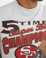 Vintage 1995 NFL San Francisco 49ers Super Bowl Sweatshirt <br>L , The Real Deal , newtown, sydney, australia, thrift store, opshop, preloved, secondhand, sustainable, retro, antique, 70s, 80s, 90s, 2000s, 00s, fashion, clothing, streetwear, trendy, garment, style, boutique, store, shop, archive, sale, cheap, best, top