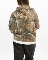 Vintage Realtree Camo Hooded Sweatshirt <br>M