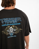 Vintage Harley Davidson Tee <br>XXL , The Real Deal , newtown, sydney, australia, thrift store, opshop, preloved, secondhand, sustainable, retro, antique, 70s, 80s, 90s, 2000s, 00s, fashion, clothing, streetwear, trendy, garment, style, boutique, store, shop, archive, sale, cheap, best, top