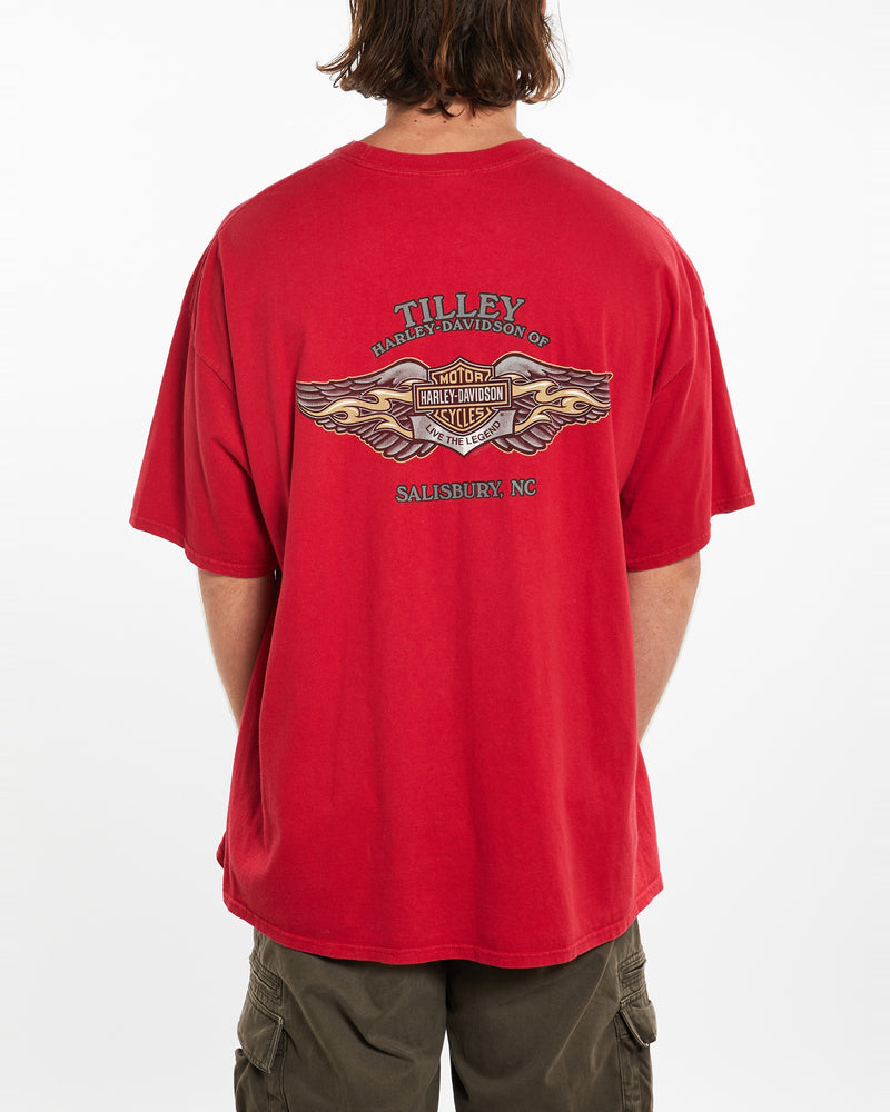 Vintage Harley Davidson Tee <br>XXL , The Real Deal , newtown, sydney, australia, thrift store, opshop, preloved, secondhand, sustainable, retro, antique, 70s, 80s, 90s, 2000s, 00s, fashion, clothing, streetwear, trendy, garment, style, boutique, store, shop, archive, sale, cheap, best, top