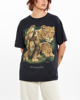 Vintage 90s Toronto Zoo Lion Wildlife Tee <br>M , The Real Deal , newtown, sydney, australia, thrift store, opshop, preloved, secondhand, sustainable, retro, antique, 70s, 80s, 90s, 2000s, 00s, fashion, clothing, streetwear, trendy, garment, style, boutique, store, shop, archive, sale, cheap, best, top