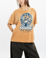 Vintage 1992 West Virginia University Baseball Tee <br>S , The Real Deal , newtown, sydney, australia, thrift store, opshop, preloved, secondhand, sustainable, retro, antique, 70s, 80s, 90s, 2000s, 00s, fashion, clothing, streetwear, trendy, garment, style, boutique, store, shop, archive, sale, cheap, best, top