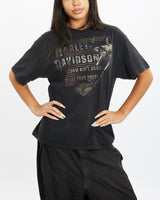Vintage Harley Davidson Tee <br>S , The Real Deal , newtown, sydney, australia, thrift store, opshop, preloved, secondhand, sustainable, retro, antique, 70s, 80s, 90s, 2000s, 00s, fashion, clothing, streetwear, trendy, garment, style, boutique, store, shop, archive, sale, cheap, best, top