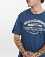 Vintage Harley Davidson Tee <br>L , The Real Deal , newtown, sydney, australia, thrift store, opshop, preloved, secondhand, sustainable, retro, antique, 70s, 80s, 90s, 2000s, 00s, fashion, clothing, streetwear, trendy, garment, style, boutique, store, shop, archive, sale, cheap, best, top