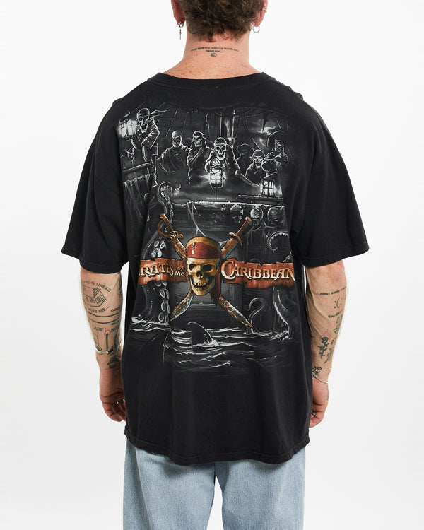 Vintage Pirates Of The Caribbean Tee <br>L