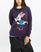 Vintage Disney Minnie Mouse Sweatshirt <br>S , The Real Deal , newtown, sydney, australia, thrift store, opshop, preloved, secondhand, sustainable, retro, antique, 70s, 80s, 90s, 2000s, 00s, fashion, clothing, streetwear, trendy, garment, style, boutique, store, shop, archive, sale, cheap, best, top