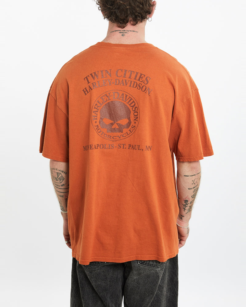 Harley Davidson Tee <br>L , The Real Deal , newtown, sydney, australia, thrift store, opshop, preloved, secondhand, sustainable, retro, antique, 70s, 80s, 90s, 2000s, 00s, fashion, clothing, streetwear, trendy, garment, style, boutique, store, shop, archive, sale, cheap, best, top