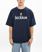 Vintage Adidas Real Madrid CF David Beckham Tee <br>XL