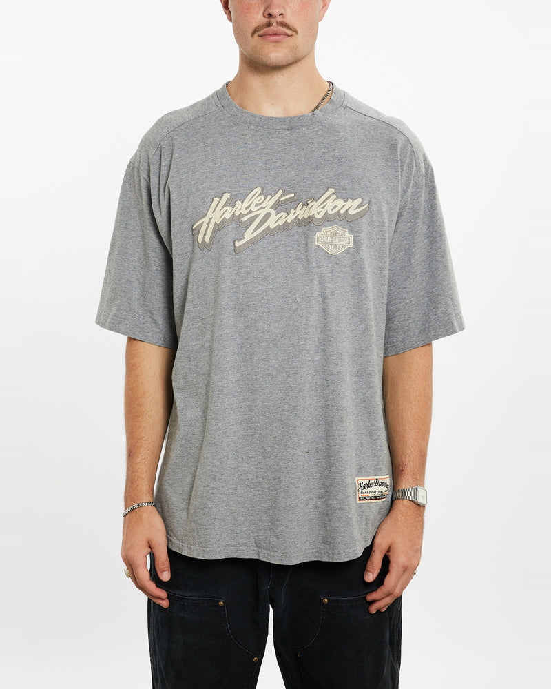 Vintage Harley Davidson Tee <br>XL , The Real Deal , newtown, sydney, australia, thrift store, opshop, preloved, secondhand, sustainable, retro, antique, 70s, 80s, 90s, 2000s, 00s, fashion, clothing, streetwear, trendy, garment, style, boutique, store, shop, archive, sale, cheap, best, top