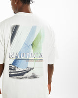Vintage 90s Nautica Ocean Racing Tee <br>XL , The Real Deal , newtown, sydney, australia, thrift store, opshop, preloved, secondhand, sustainable, retro, antique, 70s, 80s, 90s, 2000s, 00s, fashion, clothing, streetwear, trendy, garment, style, boutique, store, shop, archive, sale, cheap, best, top
