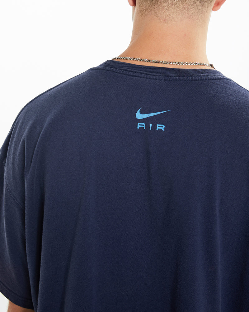 Vintage 90s Nike Air 'Flight' Tee <br>XL , The Real Deal , newtown, sydney, australia, thrift store, opshop, preloved, secondhand, sustainable, retro, antique, 70s, 80s, 90s, 2000s, 00s, fashion, clothing, streetwear, trendy, garment, style, boutique, store, shop, archive, sale, cheap, best, top